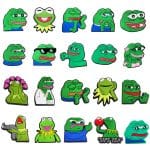 Rare Pepe Crocs Jibbitz