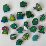 Rare Pepe Crocs Jibbitz - Image 2