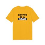 Crypto is a scam T-Shirt - Image 4