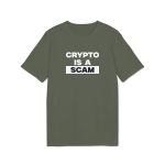Crypto is a scam T-Shirt - Image 5